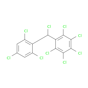 Benzene, pentachloro[chloro(2,4,6-trichlorophenyl)methyl]-