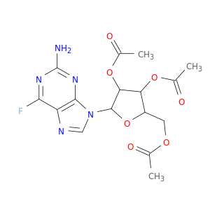 [3,4-diacetyloxy-5-(2-amino-6-fluoro-purin-9-yl)oxolan-2-yl]methyl acetate