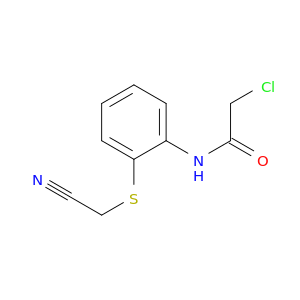 2-Chloro-N-{2-[(cyanomethyl)sulfanyl]phenyl}acetamide