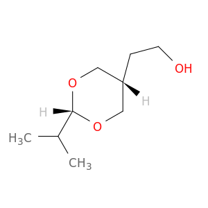1,3-Dioxane-5-ethanol, 2-(1-methylethyl)-, cis-