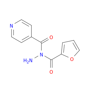 4-Pyridinecarboxylicacid, 2-(2-furanylcarbonyl)hydrazide