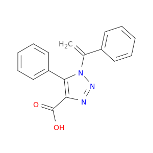 5-Phenyl-1-(1-phenylvinyl)-1H-1,2,3-triazole-4-carboxylic acid