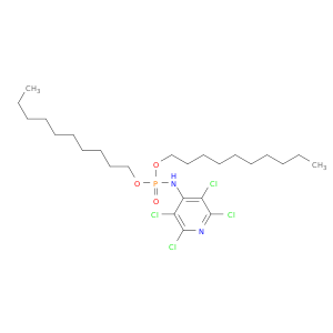 DIDECYL (2,3,5,6-TETRACHLORO-PYRIDIN-4-YL)PHOSPHORAMIDATE