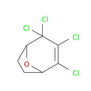 8-Oxabicyclo[3.2.1]oct-2-ene, 2,3,4,4-tetrachloro-