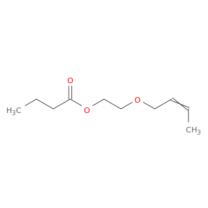Butanoic acid, 2-(2-butenyloxy)ethyl ester