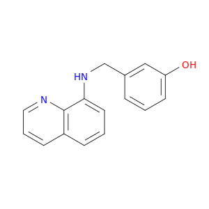 3-{[(Quinolin-8-yl)amino]methyl}phenol