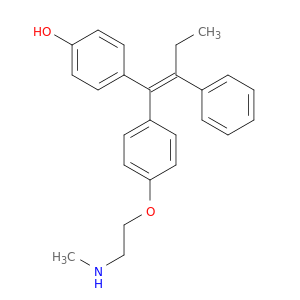 (Z)-4-(1-(4-(2-(甲基氨基)乙氧基)苯基)-2-苯基丁-1-烯-1-基)苯酚