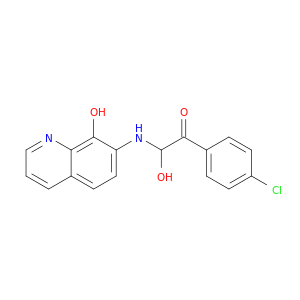 Ethanone,1-(4-chlorophenyl)-2-hydroxy-2-[(8-hydroxy-7-quinolinyl)amino]-