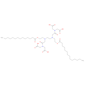 3,6,9,12-Tetraazatetradecanedioicacid,3,12-bis(carboxymethyl)-4,11-dioxo-6,9-bis[2-[(1-oxotetradecyl)oxy]ethyl]-