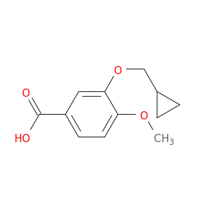 3-环丙甲氧基-4-甲氧基苯甲酸