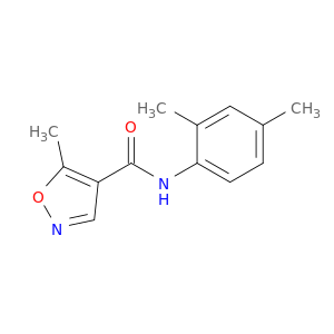 4-Isoxazolecarboxamide, N-(2,4-dimethylphenyl)-5-methyl-