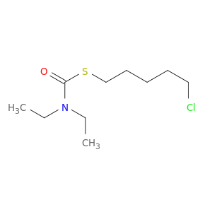 Carbamothioic acid, diethyl-, S-(5-chloropentyl) ester