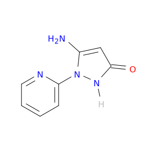 5-Amino-1-(pyridin-2-yl)-2,3-dihydro-1H-pyrazol-3-one