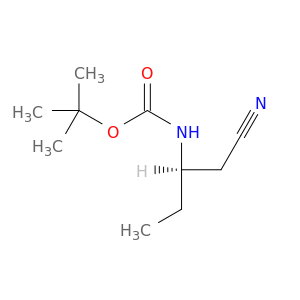 Carbamic acid, [(1R)-1-(cyanomethyl)propyl]-, 1,1-dimethylethyl ester