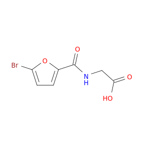 2-[(5-Bromofuran-2-yl)formamido]acetic Acid
