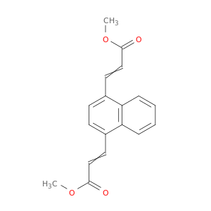 2-Propenoic acid, 3,3'-(1,4-naphthalenediyl)bis-, dimethyl ester