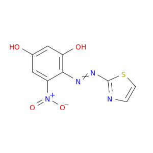 1,3-Benzenediol, 5-nitro-4-(2-thiazolylazo)-