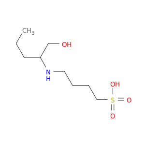 1-Butanesulfonic acid, 4-[[1-(hydroxymethyl)butyl]amino]-