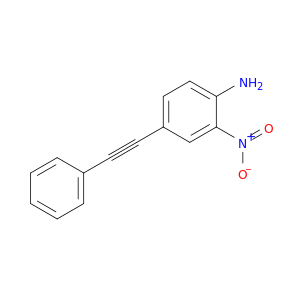 Benzenamine, 2-nitro-4-(phenylethynyl)-