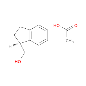 1H-Indene-1-methanol, 2,3-dihydro-, acetate, (S)-