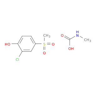 Phenol, 2-chloro-4-(methylsulfonyl)-, methylcarbamate