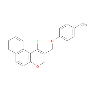 3H-Naphtho[2,1-b]pyran, 1-chloro-2-[(4-methylphenoxy)methyl]-