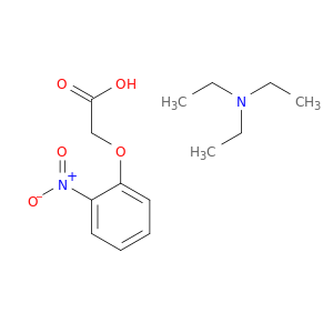 Acetic acid, (2-nitrophenoxy)-, compd. with N,N-diethylethanamine(1:1)