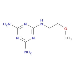 1,3,5-Triazine-2,4,6-triamine, N-(2-methoxyethyl)-