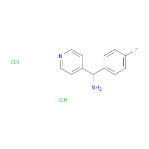 [(4-Fluorophenyl)(4-pyridinyl)methyl]amine dihydrochloride