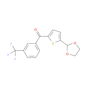 [5-(1,3-二氧化醇-2-基)-2-噻吩基][3-(三氟甲基)苯基]甲酮