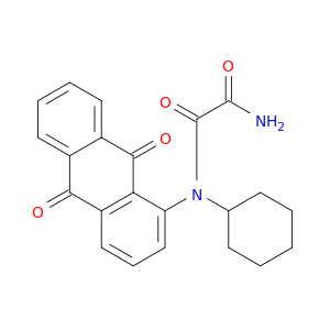 N-(1-ANTHRAQUINONYL)-N-CYCLOHEXYLOXAMIDE