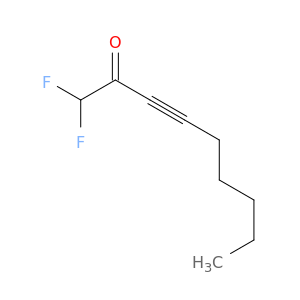 3-Nonyn-2-one, 1,1-difluoro-