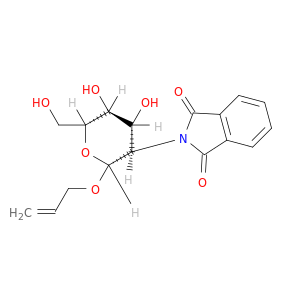 Allyl 2-Deoxy-2-(1,3-dihydro-1,3-dioxo-2H-isoindol-2-yl)-β-D-glucopyranoside