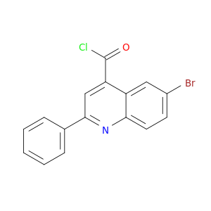 6-溴-2-苯基-4-喹啉羰基氯
