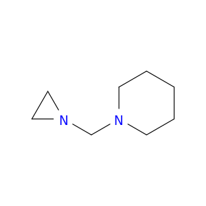 Piperidine,1-(1-aziridinylmethyl)-