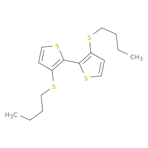 2,2'-Bithiophene, 3,3'-bis(butylthio)-