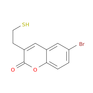 6-bromo-3-(2-sulfanylethyl)-2h-chromen-2-one