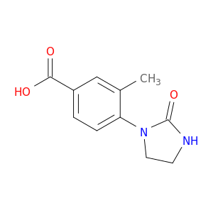 3-甲基-4-(2-氧亚基咪唑烷-1-基)苯甲酸