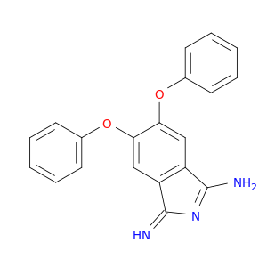 1H-Isoindol-3-amine, 1-imino-5,6-diphenoxy-