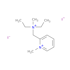 2-((DIETHYLMETHYLAMMONIO)METHYL)-1-METHYLPYRIDINIUM IODIDE