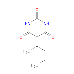 5-(1-甲基丁酯)-2,4,6(1h,3h,5h)-嘧啶四乙烯
