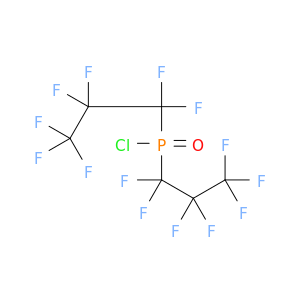 Phosphinic chloride, bis(heptafluoropropyl)-