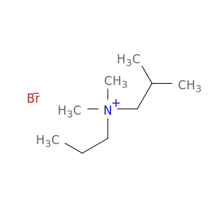 1-Propanaminium, N,N,2-trimethyl-N-propyl-, bromide