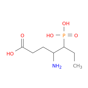 Heptanoic acid,4-amino-5-phosphono-