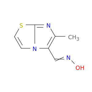 Imidazo[2,1-b]thiazole-5-carboxaldehyde, 6-methyl-, oxime