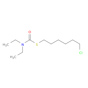 Carbamothioic acid, diethyl-, S-(6-chlorohexyl) ester