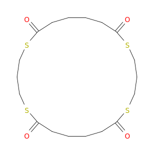 1,5,12,16-Tetrathiacyclodocosane-6,11,17,22-tetrone
