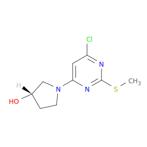 (S)-1-(6-氯-2-甲基硫基-嘧啶-4-基)-吡咯烷-3-醇