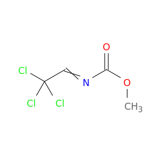 Carbamic acid, (2,2,2-trichloroethylidene)-, methyl ester