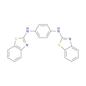 1,4-Benzenediamine, N,N'-bis(2-benzothiazolyl)-